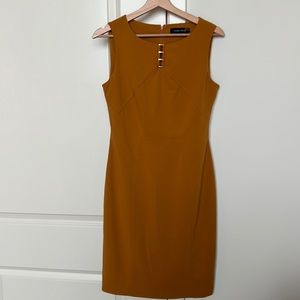 Mustard dress